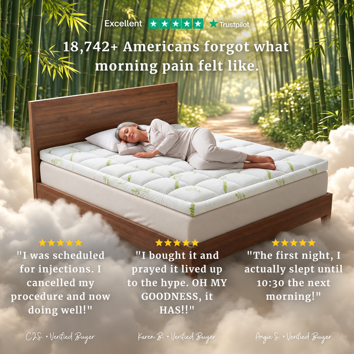 Hanare® Mattress Topper